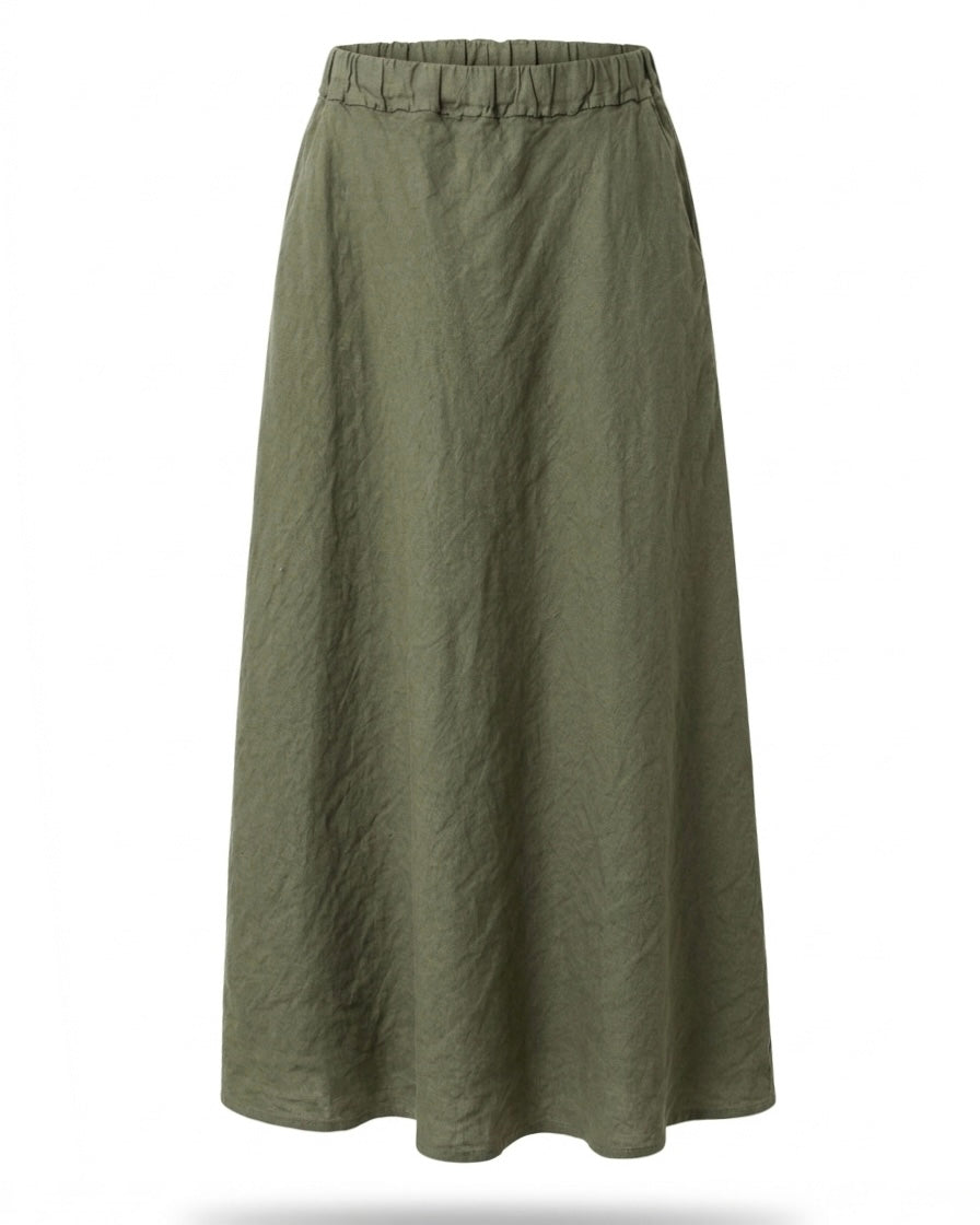 Aliya Linen Skirt