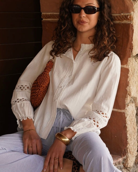 Celeste Embroidered Blouse