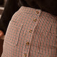 Agathe Check Pocket Skirt