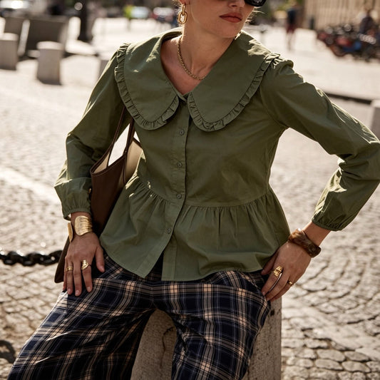 Adele Drop Waist Blouse