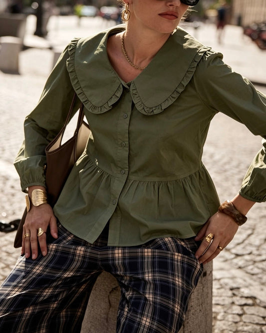Adele Drop Waist Blouse