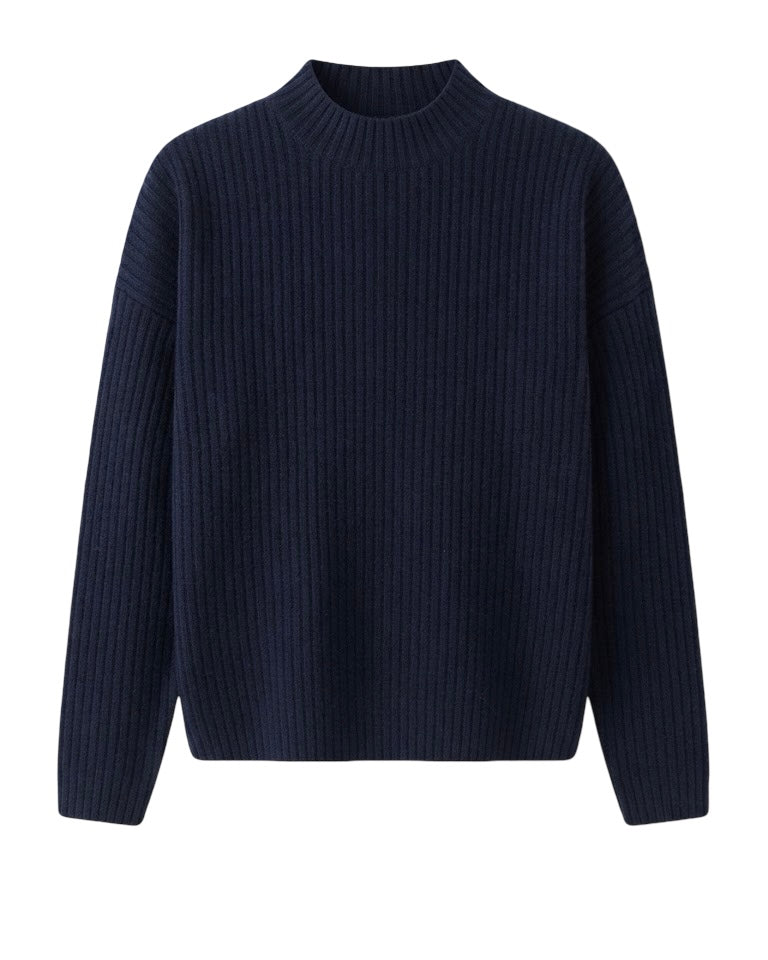 Maggie Cashmere Ribbed Jumper