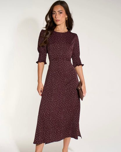 Wendy Heart Print Dress