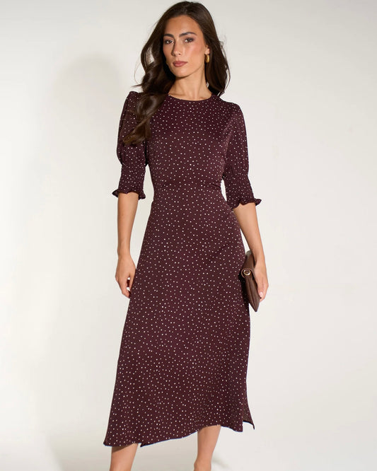 Wendy Heart Print Dress