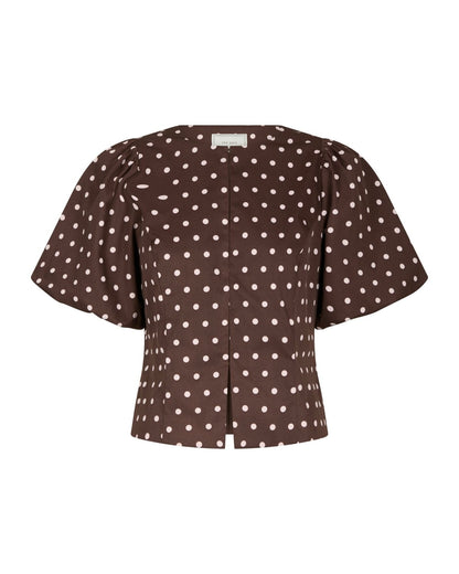 Neo Noir Anela Dot Blouse