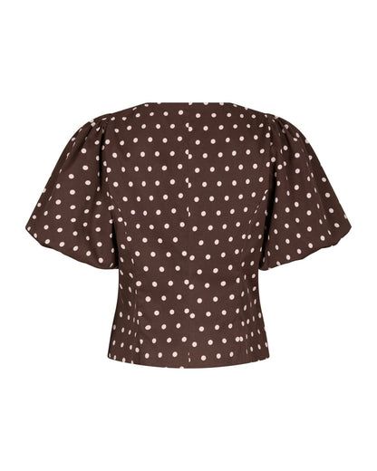 Neo Noir Anela Dot Blouse