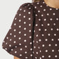 Neo Noir Anela Dot Blouse