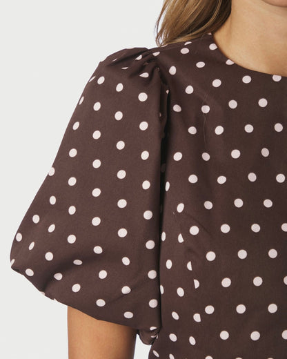 Neo Noir Anela Dot Blouse