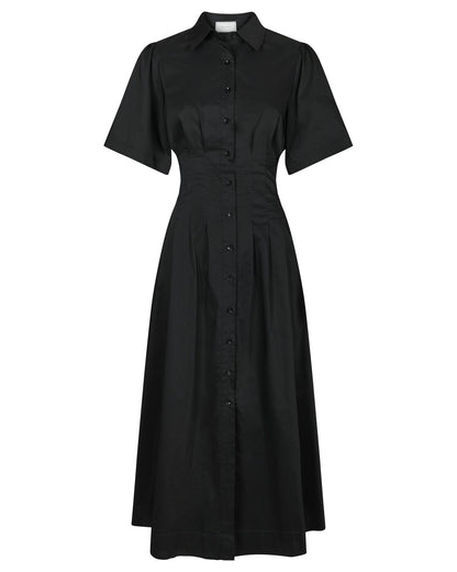 Neo Noir Baia Poplin Dress