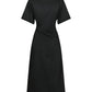 Neo Noir Baia Poplin Dress