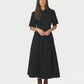 Neo Noir Baia Poplin Dress