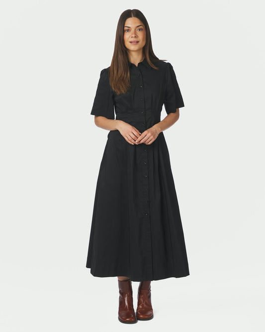 Neo Noir Baia Poplin Dress