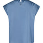 Neo Noir Fleur Drapy Satin Blouse