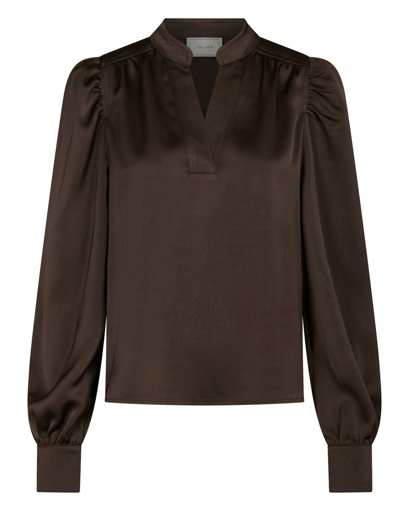 Neo Noir Rosslyn Heavy Sateen Blouse