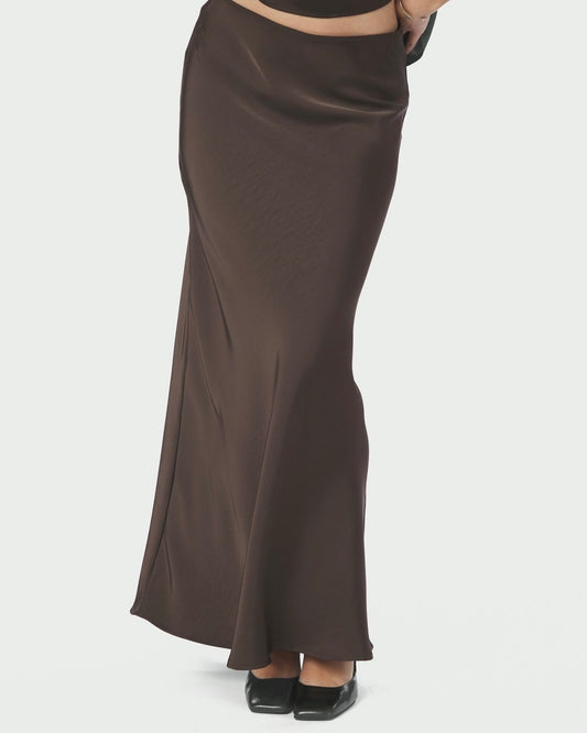 Neo Noir Vicky Heavy Sateen Skirt