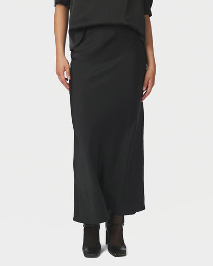 Neo Noir Vicky Heavy Sateen Skirt