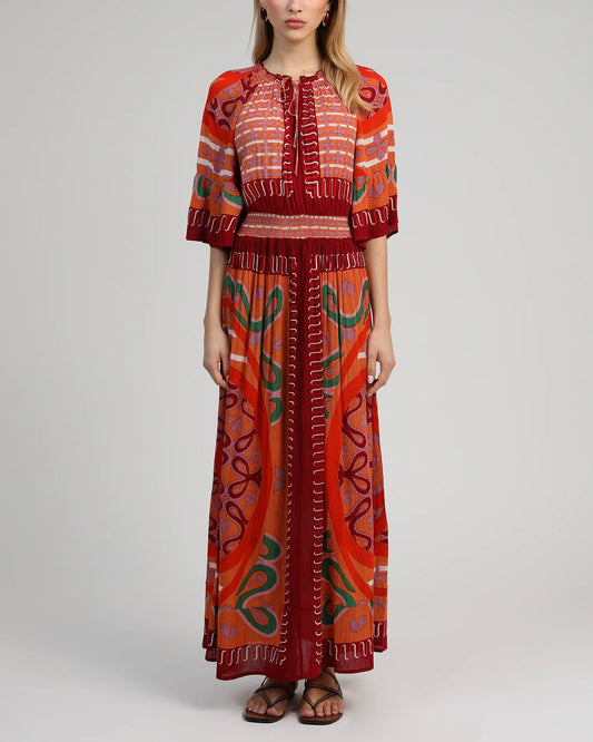 An'ge Olympy Long Dress