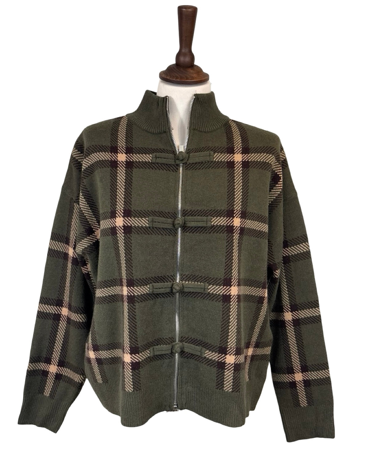 Opal Check Knit Jacket