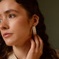Pearl & Gold Hoops