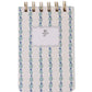 A Dopo Twin Wire Notepad - Wavy Blue
