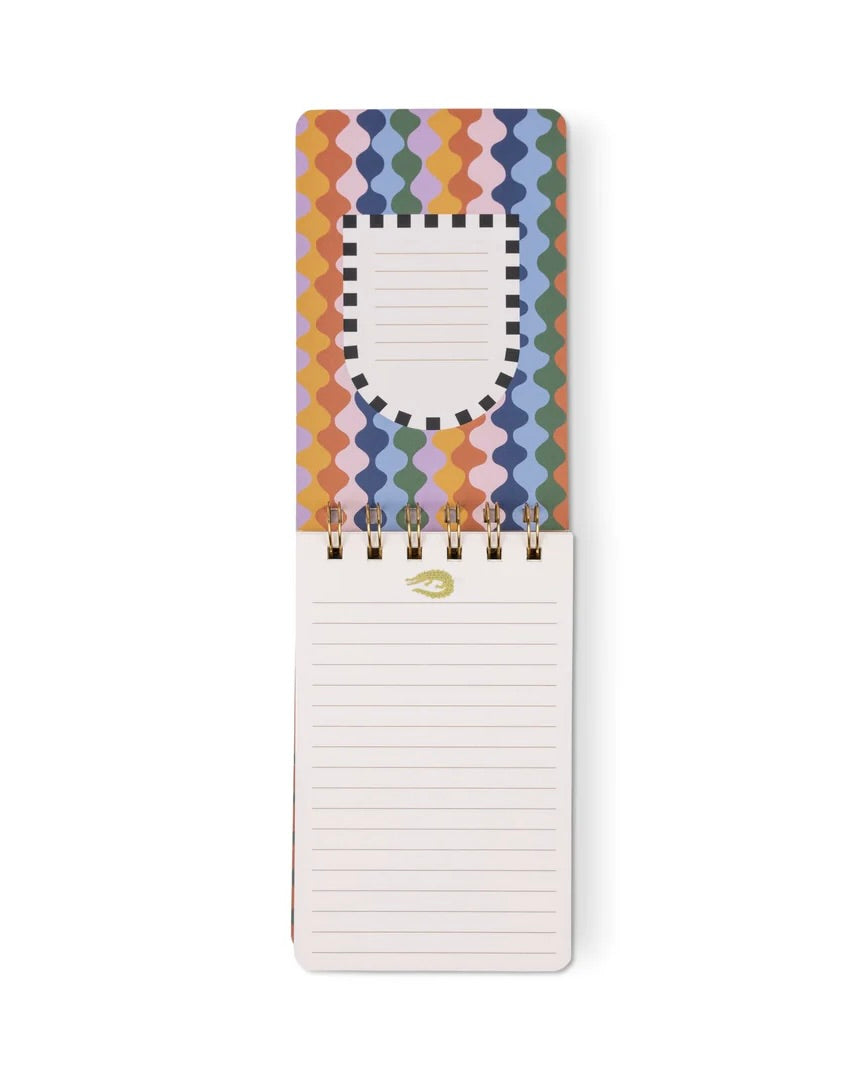 A Dopo Twin Wire Notepad - Crocodile