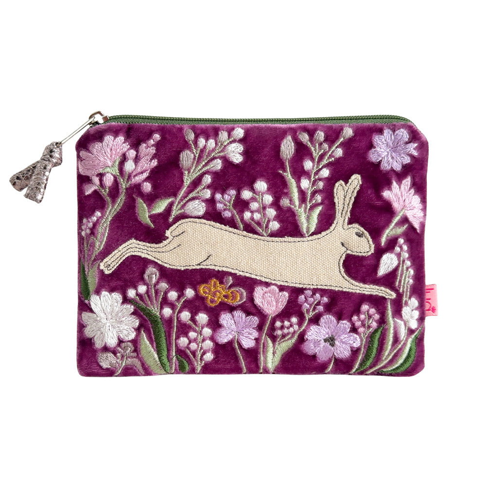 Hare & Flowers Purse