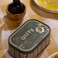 Bistro Tin Candle - Olive