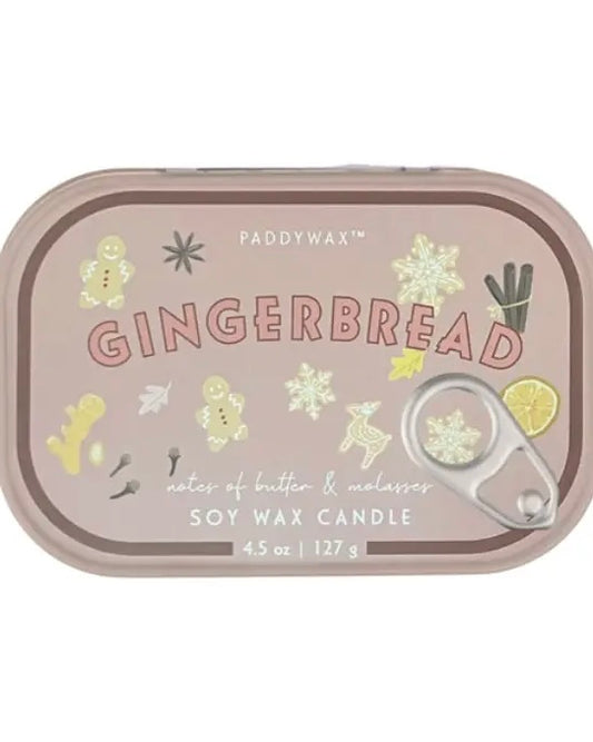 Bistro Tin Candle - Gingerbread