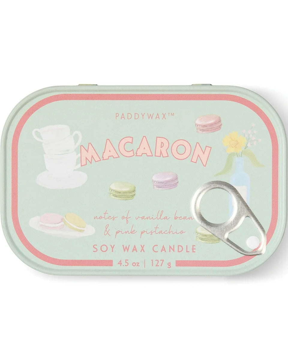 Bistro Tin Candle - Macaron