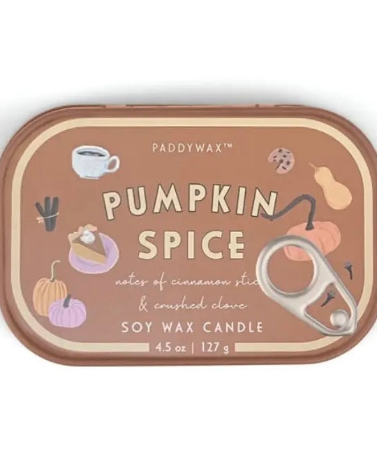 Bistro Tin Candle - Pumpkin Spice