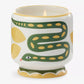 A Dopo Snake Ceramic Candle - Wild Lemongrass