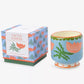 A Dopo Flower Ceramic Candle - Cactus Flower