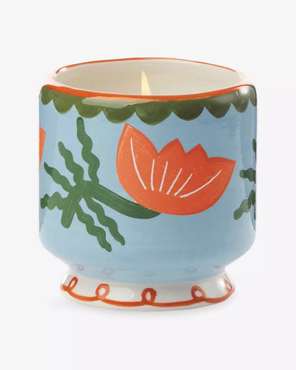A Dopo Flower Ceramic Candle - Cactus Flower