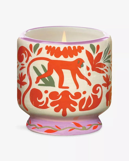 A Dopo Jungle Ceramic Candle - Coconut & Amber