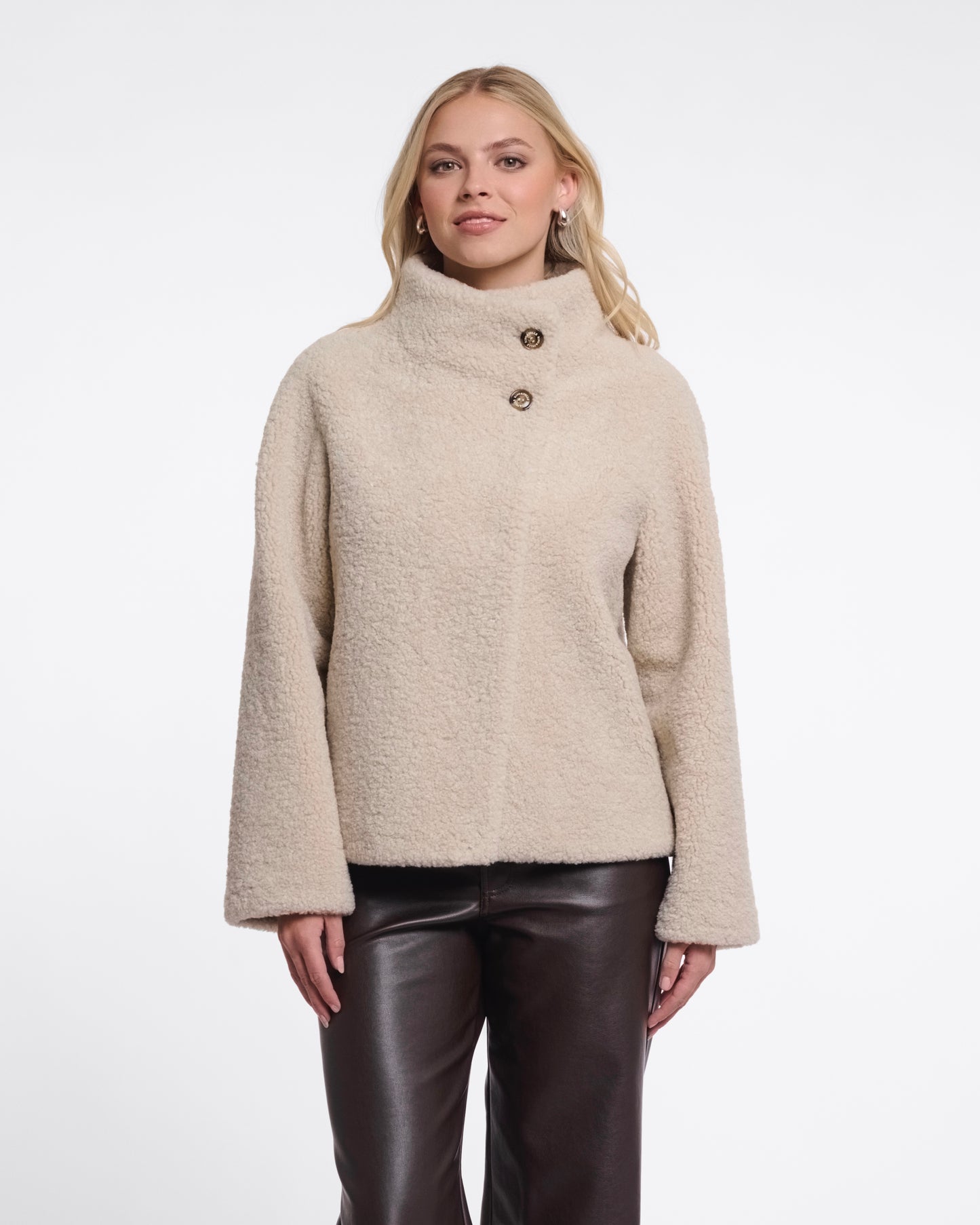 Rino & Pelle Denu Jacket With High Collar