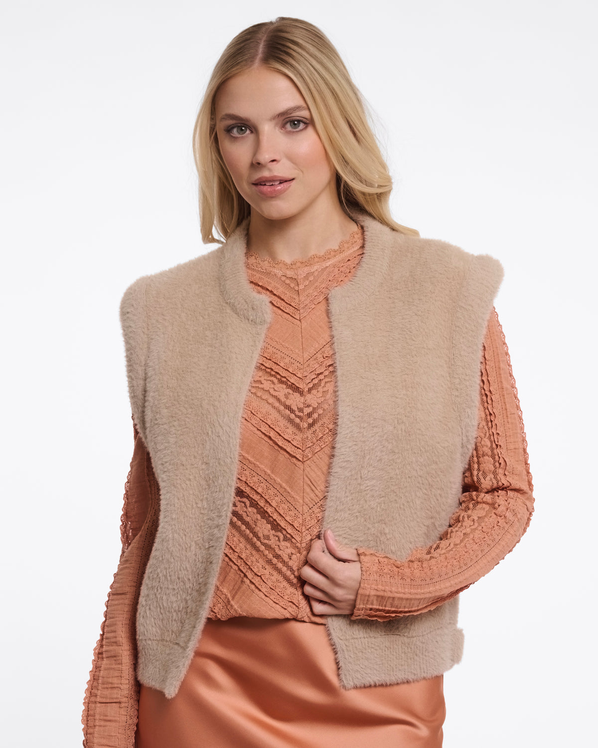 Rino & Pelle Elona Short Waistcoat