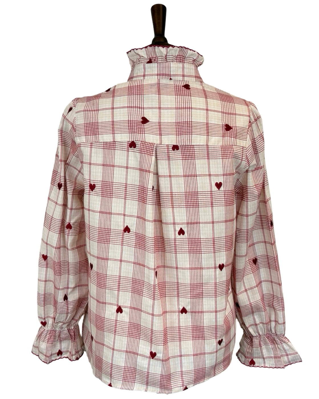 Rosalie Heart Embroidered Shirt