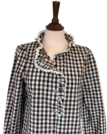 Nellie Ruffle Blouse