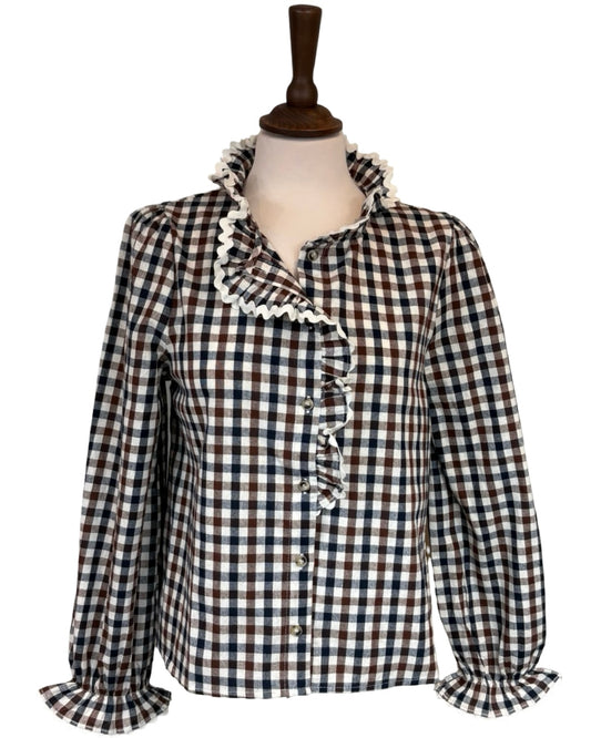 Nellie Ruffle Blouse