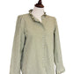 Anna Gingham Frill Blouse