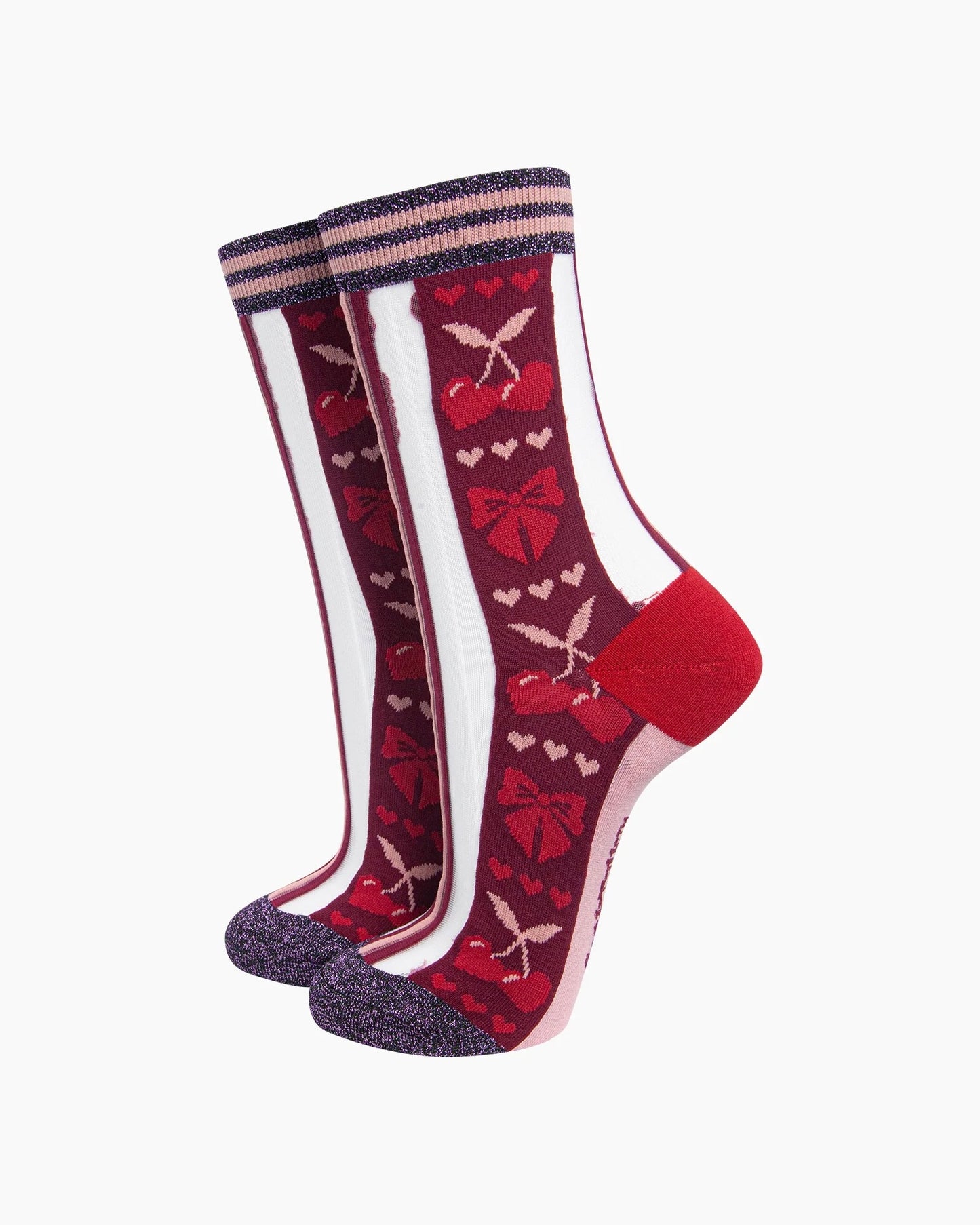 Sheer Ankle Socks