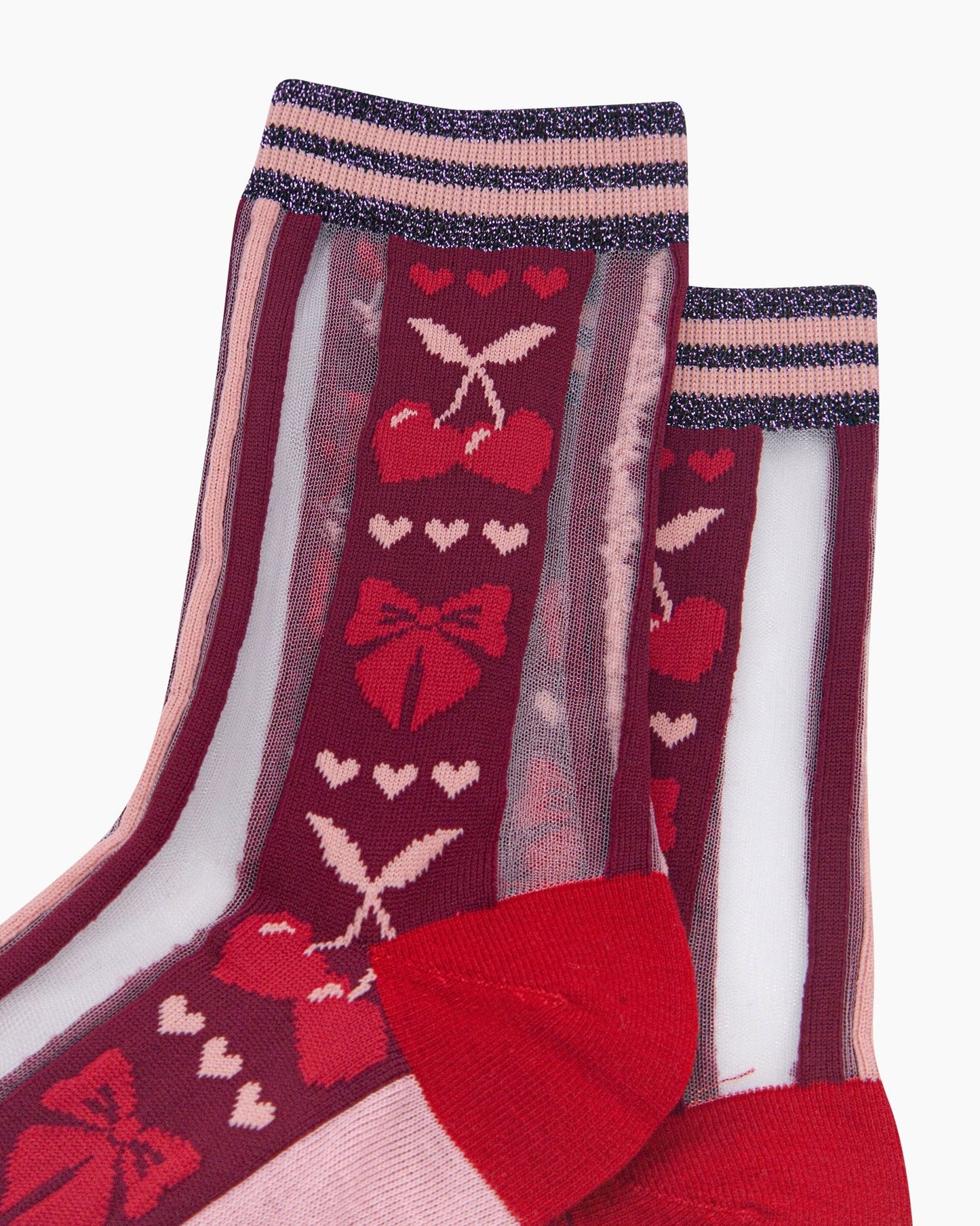 Sheer Ankle Socks