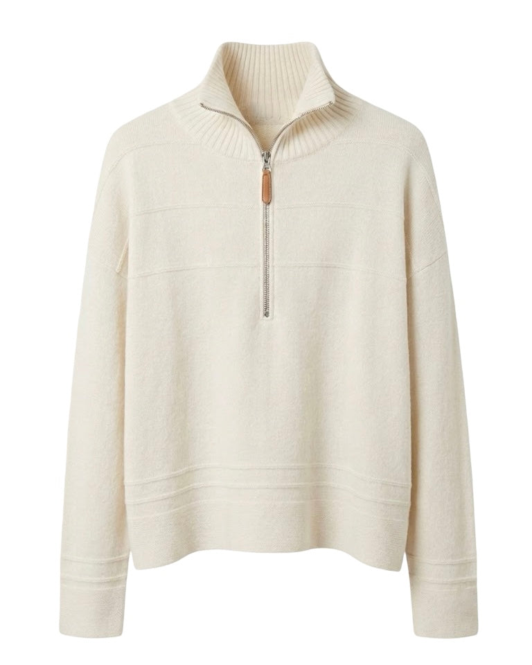 Stanley Half Zip Cashmere Jumper