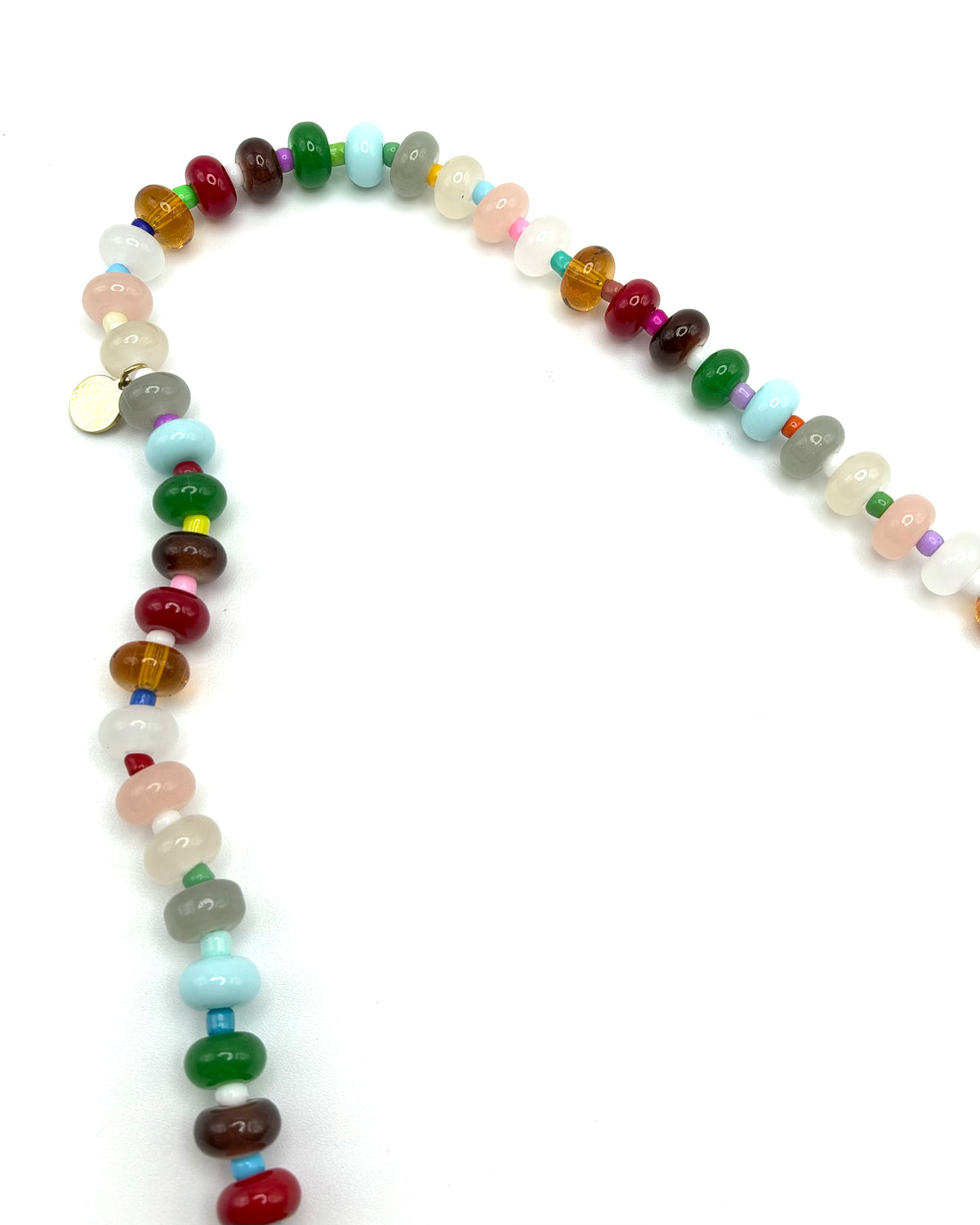 Semi Precious Stone Beaded Necklace