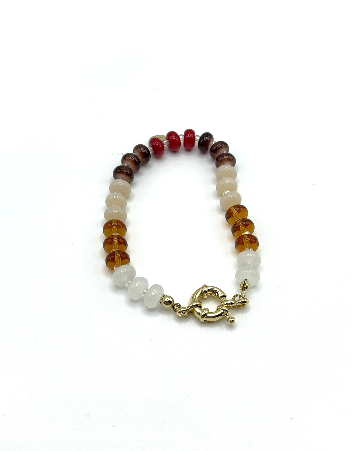 Semi Precious Stone Beaded Bracelet