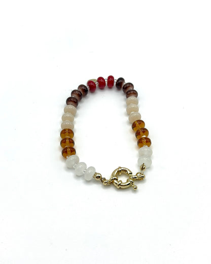 Semi Precious Stone Beaded Bracelet