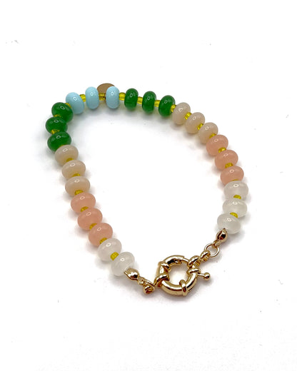 Semi Precious Stone Beaded Bracelet