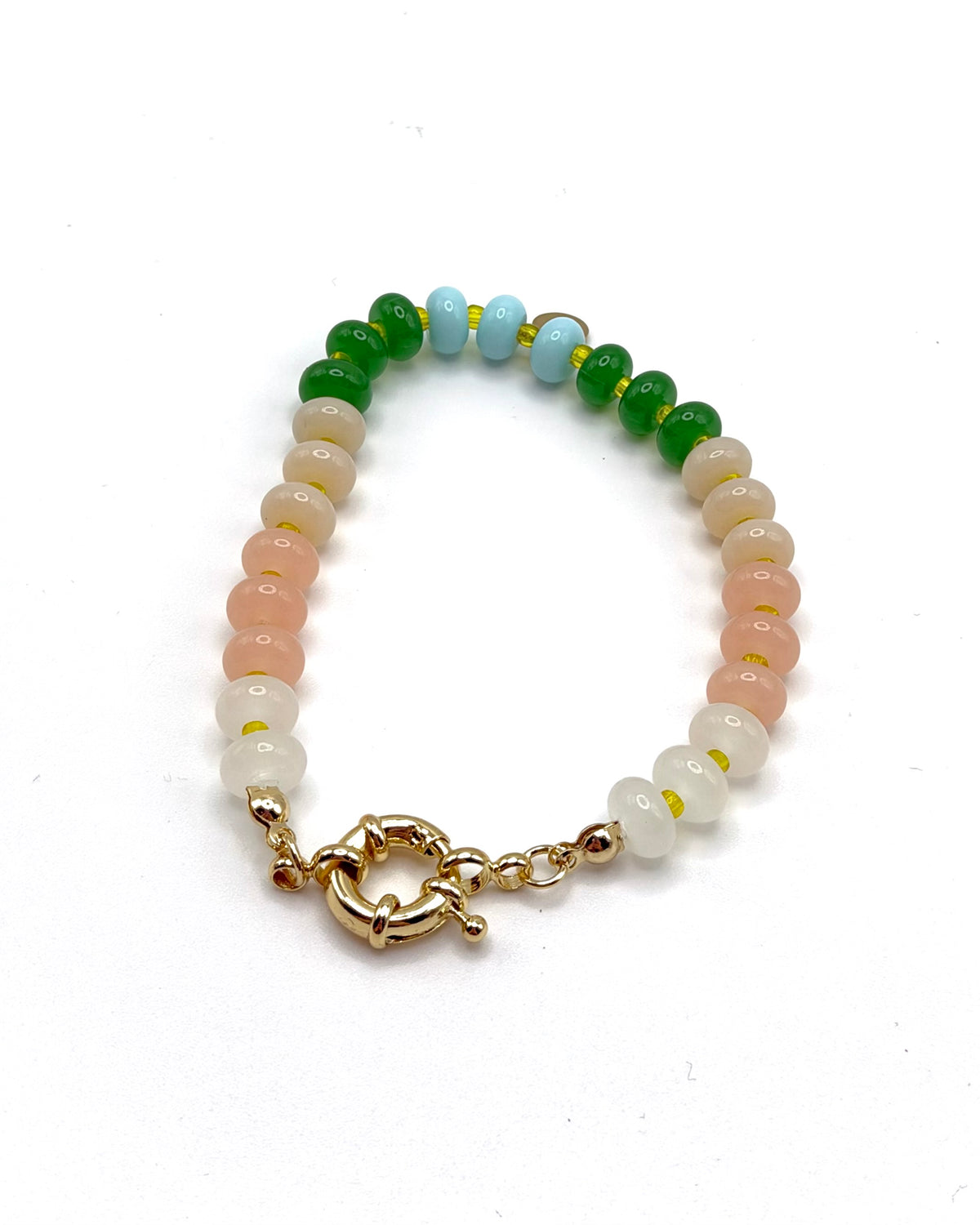 Semi Precious Stone Beaded Bracelet