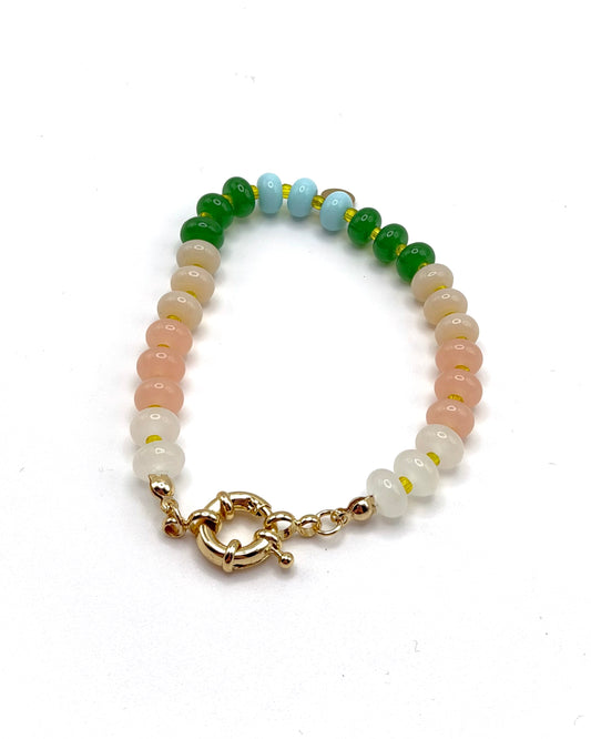 Semi Precious Stone Beaded Bracelet