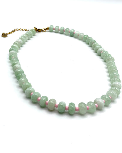 Semi Precious Stone Beaded Necklace